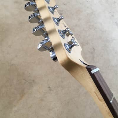 Vintage Fender Squier Affinity Strat Neck Original Natural Amber Relic Loaded 04 image 5