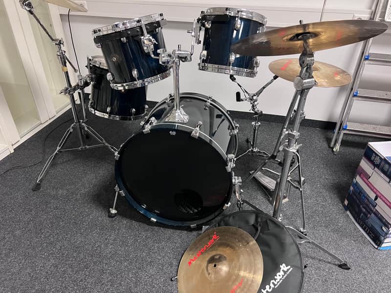 TAMA Starclassic Performer (Made in Japan) Set – Blue Burst inkl. Masterwork Shellset Bild 1