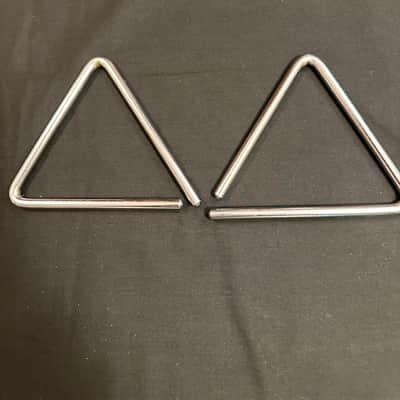 VINTAGE Unbranded 5" Triangles (Pair), Japan Stamp, 1/4" Rod-MINT image 11