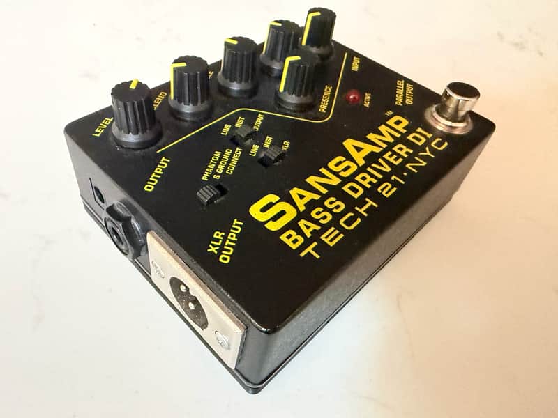 Tech 21 Sansamp Bass Driver D.I. 1994 - 2016 - Black image 1