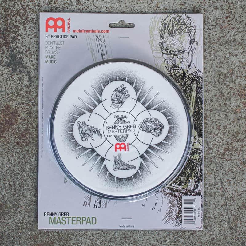 Meinl Benny Greb Artist Series 6" Practice Pad image 1
