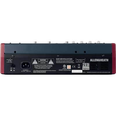 ALLEN & HEATH ZED60-10FX USB avec effets - ZED-10FX avec faders 60mm image 4