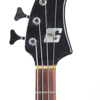 1960s Guyatone EB-8 Bass red sunburst image 5