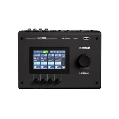 Yamaha 6 in / 4 out dual USB-C Audio Interface, touchscreen, black finish image 3
