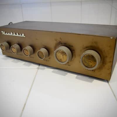Heathkit WA-P2 Tube Vintage Preamplifier Circa-1950's-Gold image 5