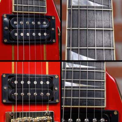 Jackson USA Custom Shop RR1 Rhoads Red w/ Gold Pinstripes 1985 w/Hard Shell Case image 19