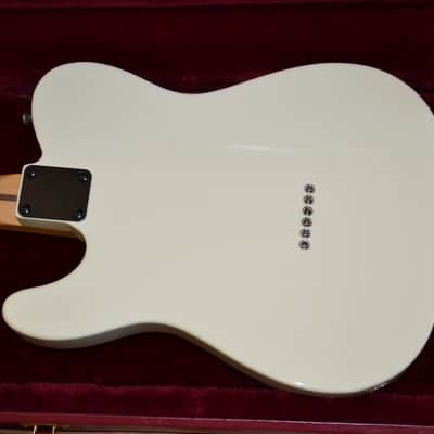 Custom Build Tele-Style Guitar, Suhr Pickups, Alabaster White Gloss Finish w/Black Binding image 8