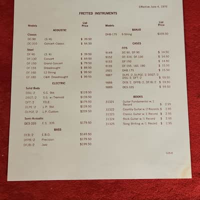 Vintage 1976 Drifter Catalog and Price Sheet Set #1 image 5