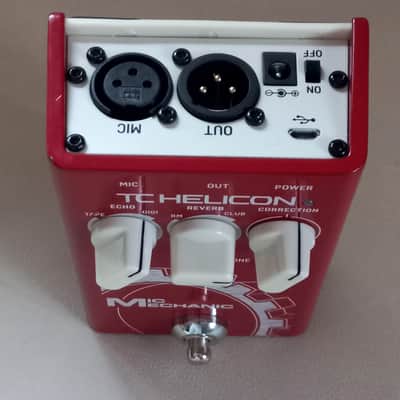 TC Helicon Mic Mechanic 2, Pitch Correction Echo Reverb Vocal, Power suply, New software! image 2
