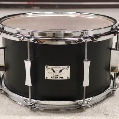 Pork Pie Little Squealer 7X12" Snare Drum Flat Black