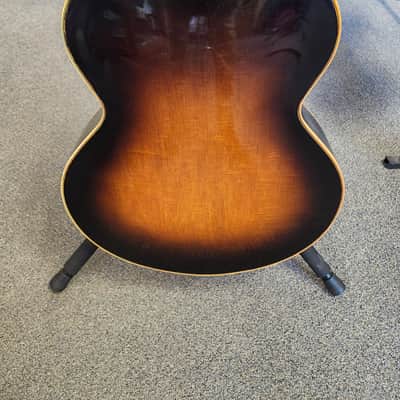 Vintage 1951 Gibson ES-300, Dual Pickup Archtop Electric Guitar, with Tone Specific 1946 P-90s - Sunburst w/ Case image 11