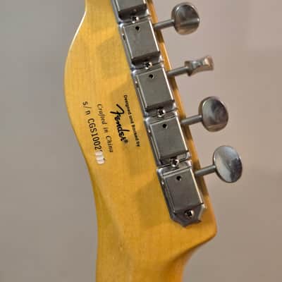 Squier Classic Vibe 50's Telecaster (Neck & Tuners Only) - Stripped Truss Rod - AS IS/FOR REPAIR image 2