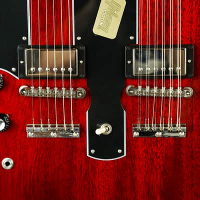 Gibson Custom EDS-1275 Lefty Heritage Cherry Doubleneck Left Handed image 5