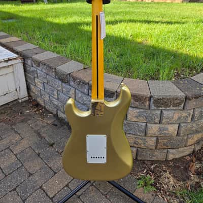 Squier 60th Anniversary Classic Vibe Stratocaster 2014 - Aztec Gold image 7