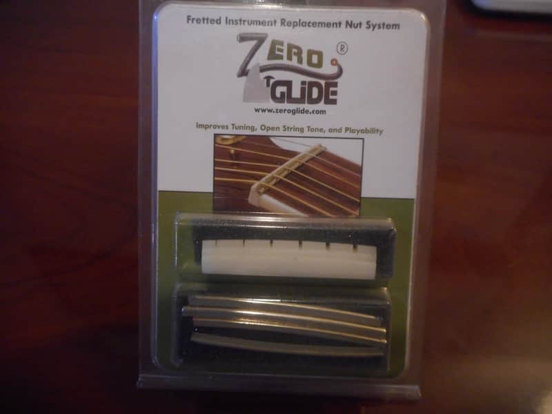 Gold Tone Zero Glide Slotted Nut For Left-Handed Gibson Guitars - ZS-1/L image 1