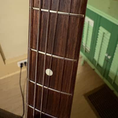 Fernandes TE-3 Telecaster Thinline Red modded MIJ Japan image 7