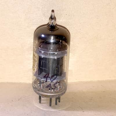 1957 Sylvania 5751WA 5751 Black Plate Triple Mica Tube, Tested image 3