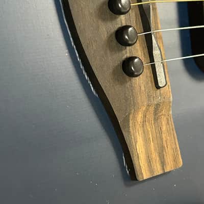Fender American Acoustasonic Telecaster Acoustic Electric Guitar - Steel Blue image 6
