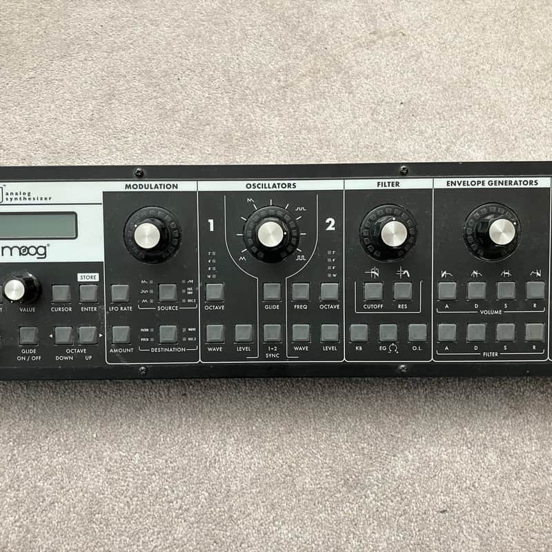 2010s Moog Slim Phatty Black