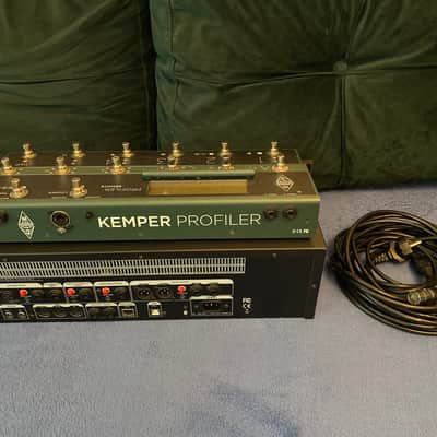 Kemper Amps Profiler Rack Modeling Guitar Amp with Remote Controller Pedal 2013 - Present - Black image 3