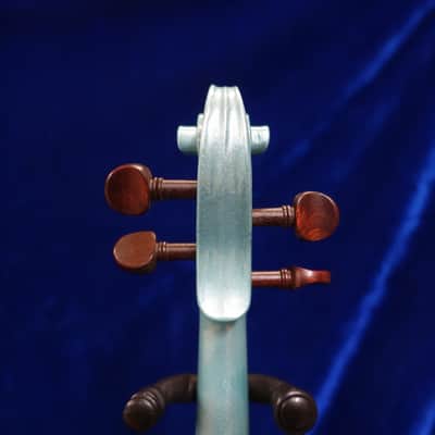 Harlequin Violin Outfit 1/2 size - Light Blue image 4