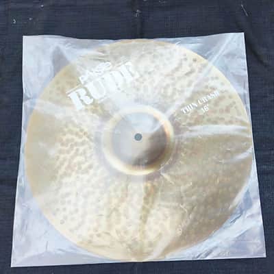 Paiste 16" RUDE Thin Crash Cymbal 1999 - Present - Raw image 4