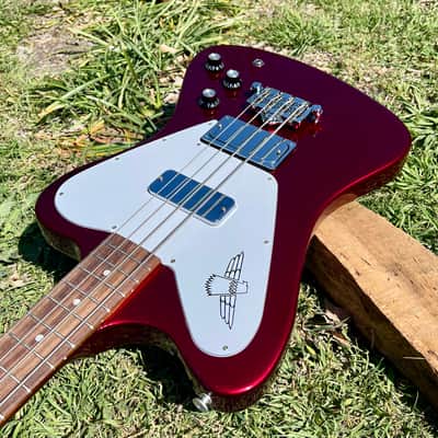 Gibson Non Reverse Thunderbird Bass Guitar 2022 - Sparkling Burgundy image 14