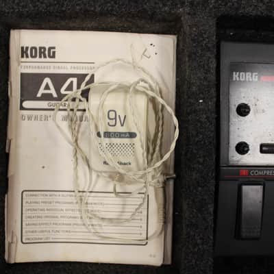 Korg A4 Guitar Multi-Effects Unit w/road case and manual - | Reverb