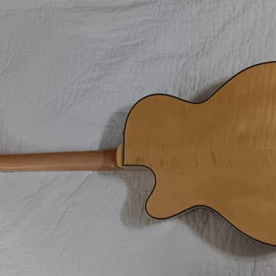 90s Epiphone Joe Pass Emperor I — Rare Early Deep Body Spec (Samick MIK) w/ OHSC - Gorgeous Natural Finish 1990s Natural image 11