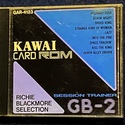 Kawai Session Trainer GB-2 Card ROM Richie Blackmore Selection 1990's
