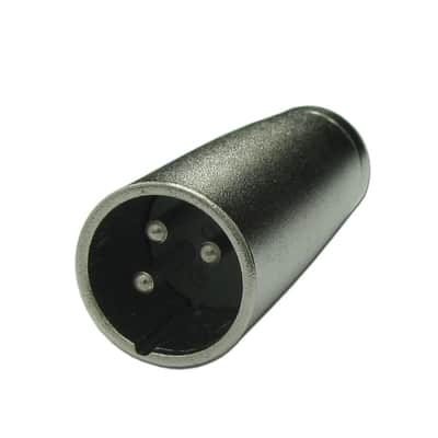 2PACK Metal XLR 3pin Male to RCA Male Adapter Connector image 3