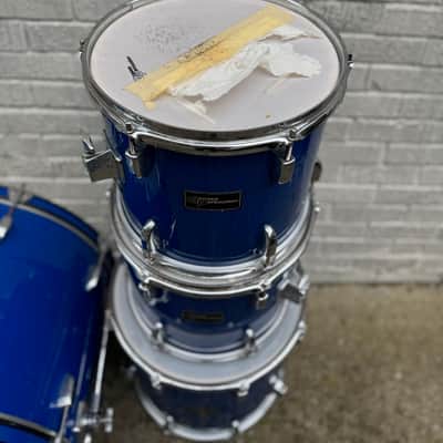 Groove Percussion 5 Piece Shell Pack Blue Drum Set image 18