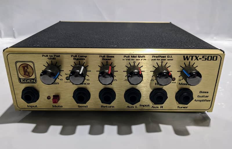 Eden Amplification WTX500 World Tour Bass Amp 500W Class D Bass Amplifier - FREE SHIPPING image 1