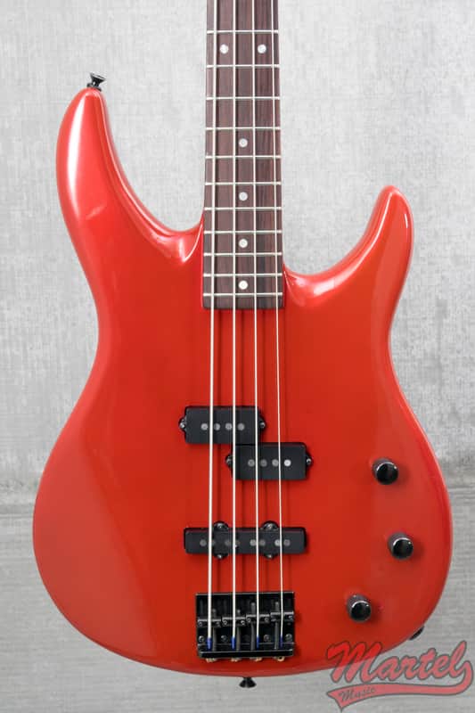 Used Peavey Foundation Unity (1992) 4 String Bass, Red image 1
