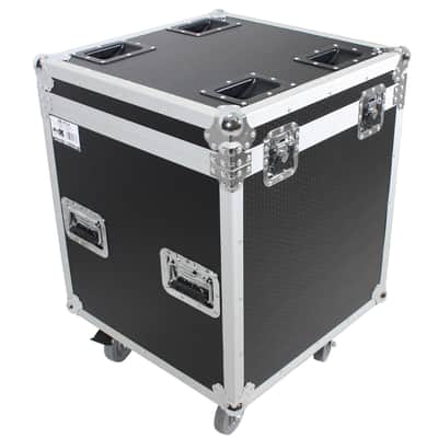 ProX XS-UTL4 Utility Flight Case w/ Black Laminate 4" Casters w/ Caster Dishes image 13
