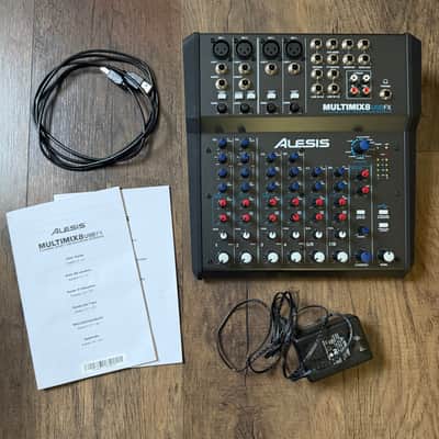 Alesis MultiMix 8 USB FX 8-Channel Mixer with Effects image 3