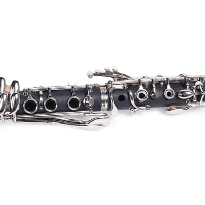 17-Key Bb Flat Clarinet Outfit Hard Bakelite Body w/ Case, Cloth & Accessories image 4