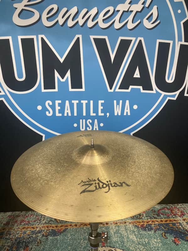 Bun E. Carlos, Cheap Trick Zildjian - 21" Rock Ride Cymbal, Used In Studio Sessions, Signed! (#S 31)  1990's image 1