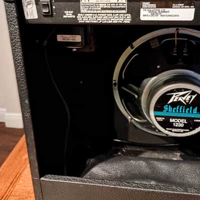 Peavey Revolution 112 TransTube Series 100-Watt 1x12" Guitar Combo 1990s Black image 9
