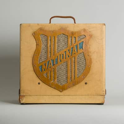 National-Dobro  Tube Amplifier,  c. 1938, ser. #6392. image 1