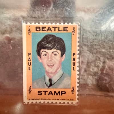 The Beatles Paul McCartney Collectors Stamp 1964 image 3