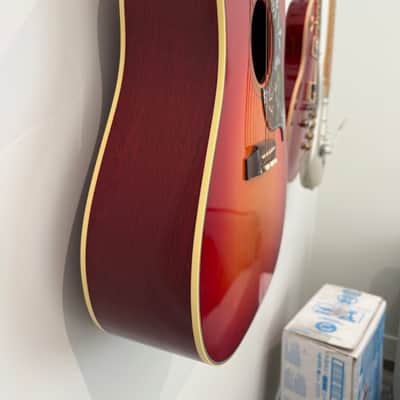2024 Gibson Hummingbird Original Fuller’s Exclusive Vintage Cherry Sunburst w/OHSC image 14
