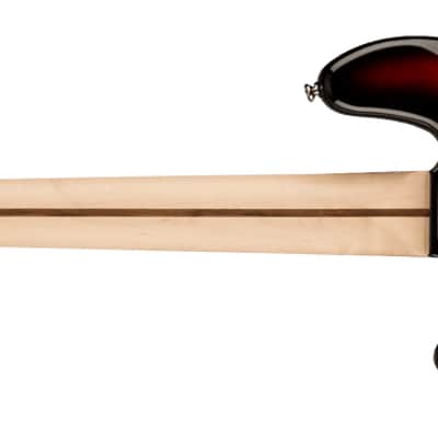 Squier Affinity Series Jazz Bass V - Laurel Fingerboard - Black Pickguard - 3-Color Sunburst image 3