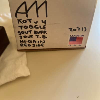Analogman King of Tone V4 with Red Side High Gain 2023 image 5