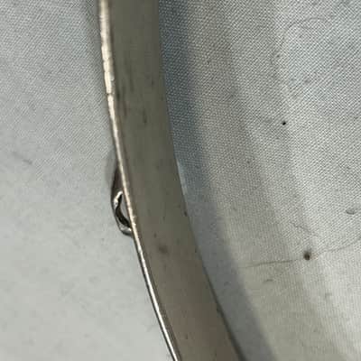 Ludwig 14"/8 lug Stick Chopper Steel Hoop (TDG-HP-1166) 50's - nickel plated image 3