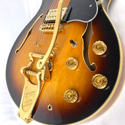 Westone Rainbow II Semi-Hollowbody Early '80s Sunburst image 7