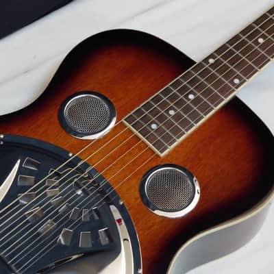 GOLD TONE PBR Paul Beard round neck Resonator slide GUITAR w/Case image 5