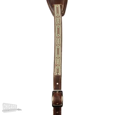 Souldier Saddle Strap Pistachio Forest w/Brown Strap & Brown Pad image 2