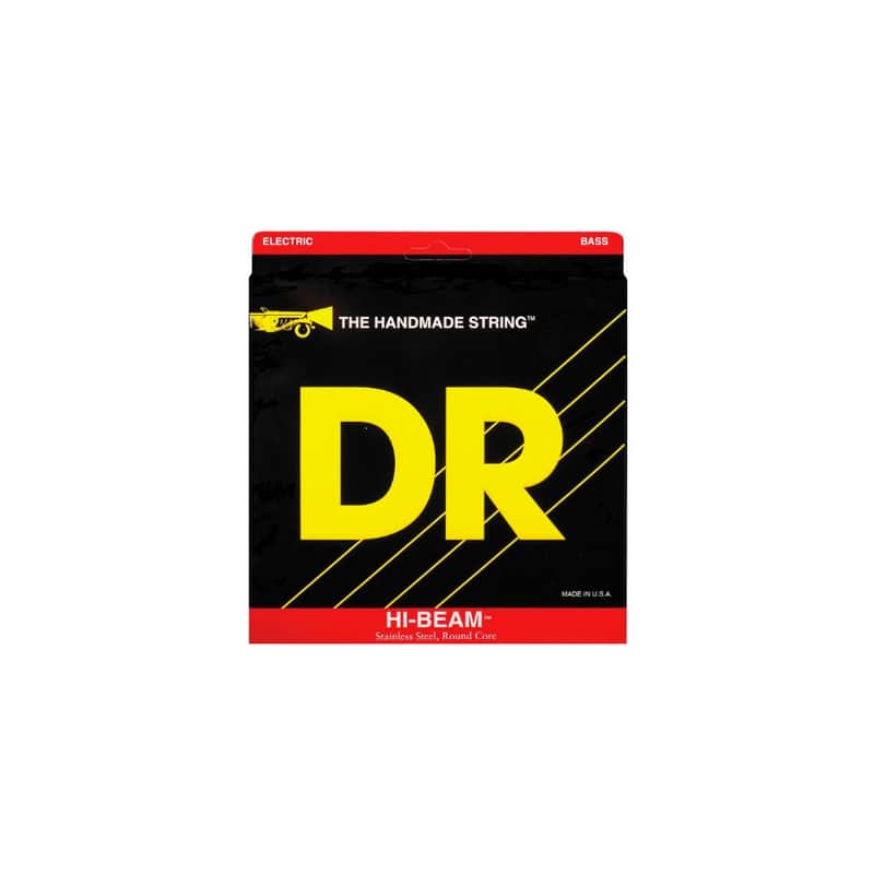 DR Hi-Beam MR5-45 Stainless Steel Round Core Medium 5 String 45-125 image 1
