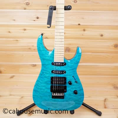 ESP LTD MH-203 QM - See Thru Blue Bild 12